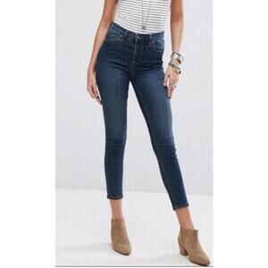 Free People Hi-Rise Skinny Jeans, Sz 29